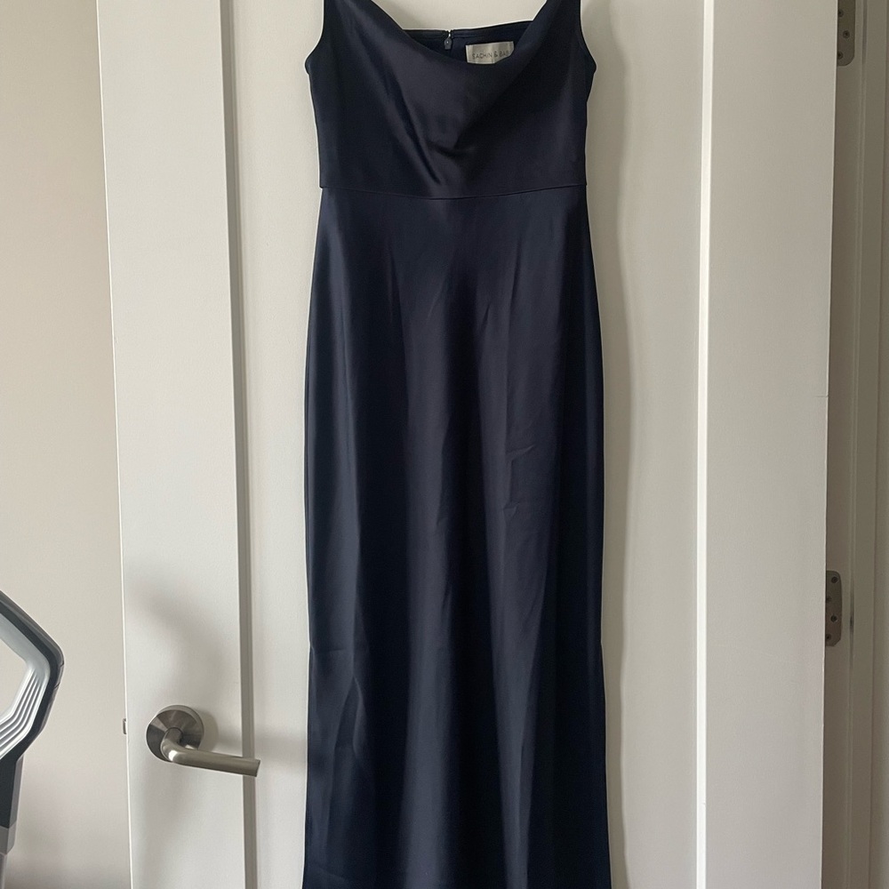 NWT Elegant Navy Evening Dress